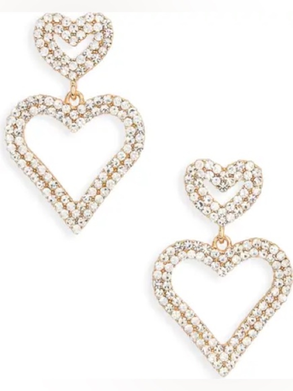 NWOT NWOT Leith Valentine's Day
Heart Drop
Earrings